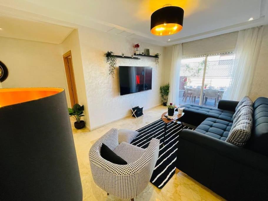 A 2 Minutes De Casa Finance City, Appartement Avec 2 Chambres Casablanca Esterno foto
