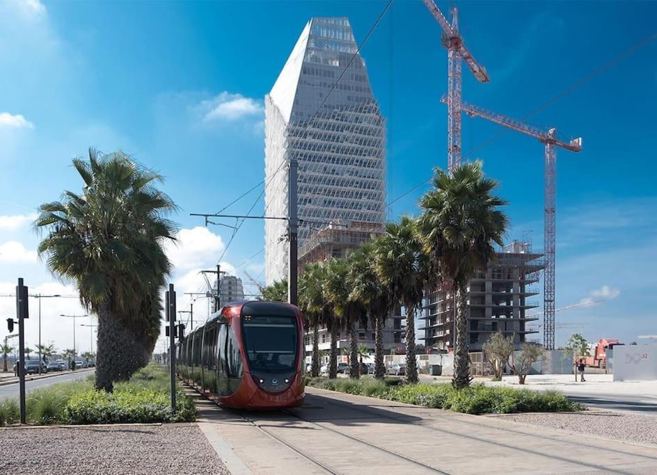 A 2 Minutes De Casa Finance City, Appartement Avec 2 Chambres Casablanca Esterno foto